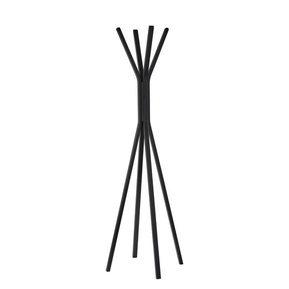 Adesso Toby Coat Rack, Black