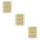thumbnail image 5 of Paquete de 24 mosquetones Bearachild con cierre de anillo en D Oro, 5 of 6