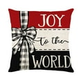 thumbnail image 3 of Christmas Decorative Pillow Covers 18x18" Home Decors for Couch Bed Sofa Bedroom Living Room Christmas Printed Pillow Cover Series Home Sofa Decoration Cushion Cover Bedroom Pillow Cover, 3 of 7