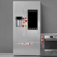 thumbnail image 4 of Juego de decoraciones navideñas para refrigerador, decoraciones navideñas para puertas, cubiertas para manijas de puertas de refrigerador de cocina con lindo muñeco de nieve 3D, adornos navideños, accesorios navideños oso de fresa Electrónica, 4 of 5