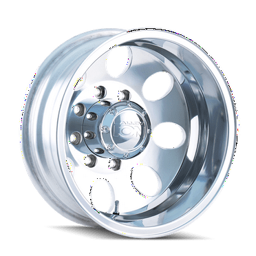 16x6 Ion 167 Polished DUALLY REAR Wheel 8x6.5 (102mm)