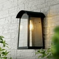 thumbnail image 2 of SAFAVIEH Adalai Edison Tungsten Black Wall Sconce with Shade, 2 of 6