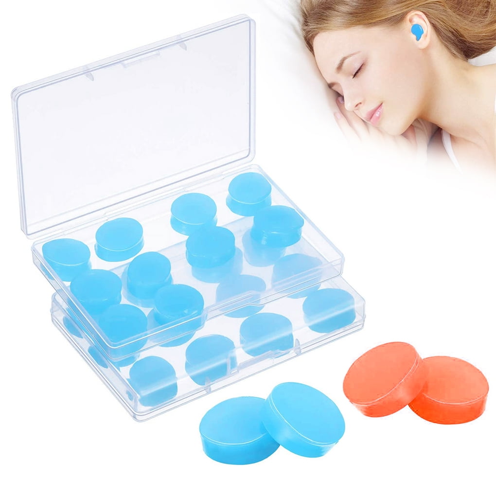 dido 2 Boxes Women Men Portable Shower Earplugs Assortment Adults