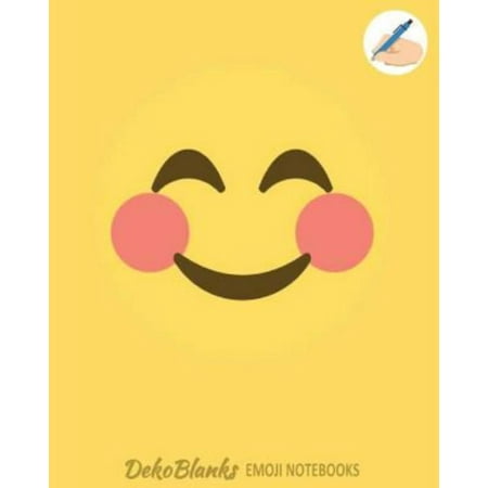 Emoji Notebooks Emoticon Notebook Blank Composition Book