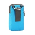 thumbnail image 3 of Yuarrent Cinturón de Bolsa para teléfono móvil Manos libres y bolsa segura para un fácil acceso a la cubierta protectora de la bolsa Mochilas de mochilero Gran rojo, 3 of 6