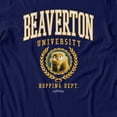 thumbnail image 4 of Disney Pixar Hoppers Beaverton University Women's T-Shirt (Navy, S-2XL), 4 of 5