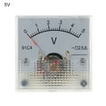 thumbnail image 5 of 91C4 DC Voltmeter Analog Panel Voltage Meter Mechanical Pointer Type 3/5/10/15/20/30/50/100/150/250V, 5 of 16