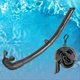 thumbnail image 5 of Soft Silicone Diving Snorkel, Foldable Design, Easy to Breathe, C, 5 of 5