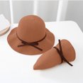 thumbnail image 4 of Levmjia Women Fisherman Hat Breathable Straw Bow Lightweight Sun Hat For Beach Travel Gardening Daily Commute Outdoor Casual Leisure Summer UV Protection, 4 of 7
