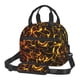 thumbnail image 1 of Fotbe Orange Lightning Bolsa de Almuerzo con Estampado, Lonchera Aislada, Contenedores de Comida Reutilizables Tipo Cooler a Prueba de Fugas, 1 of 7