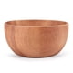 thumbnail image 4 of Natural Handmade Solid Wooden Bowl, Round Dining Room Bowl 10x6cm, 4 of 5