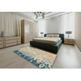 thumbnail image 4 of Ahgly Company Indoor Rectangle Abstract Brown Abstract Area Rugs, 7' x 9', 4 of 6