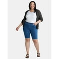 thumbnail image 4 of JMS Just My Size by Hanes Women's Plus Pull On 4 Pocket Bermuda Shorts, 11" Inseam, Sizes 0X-4X, 4 of 4