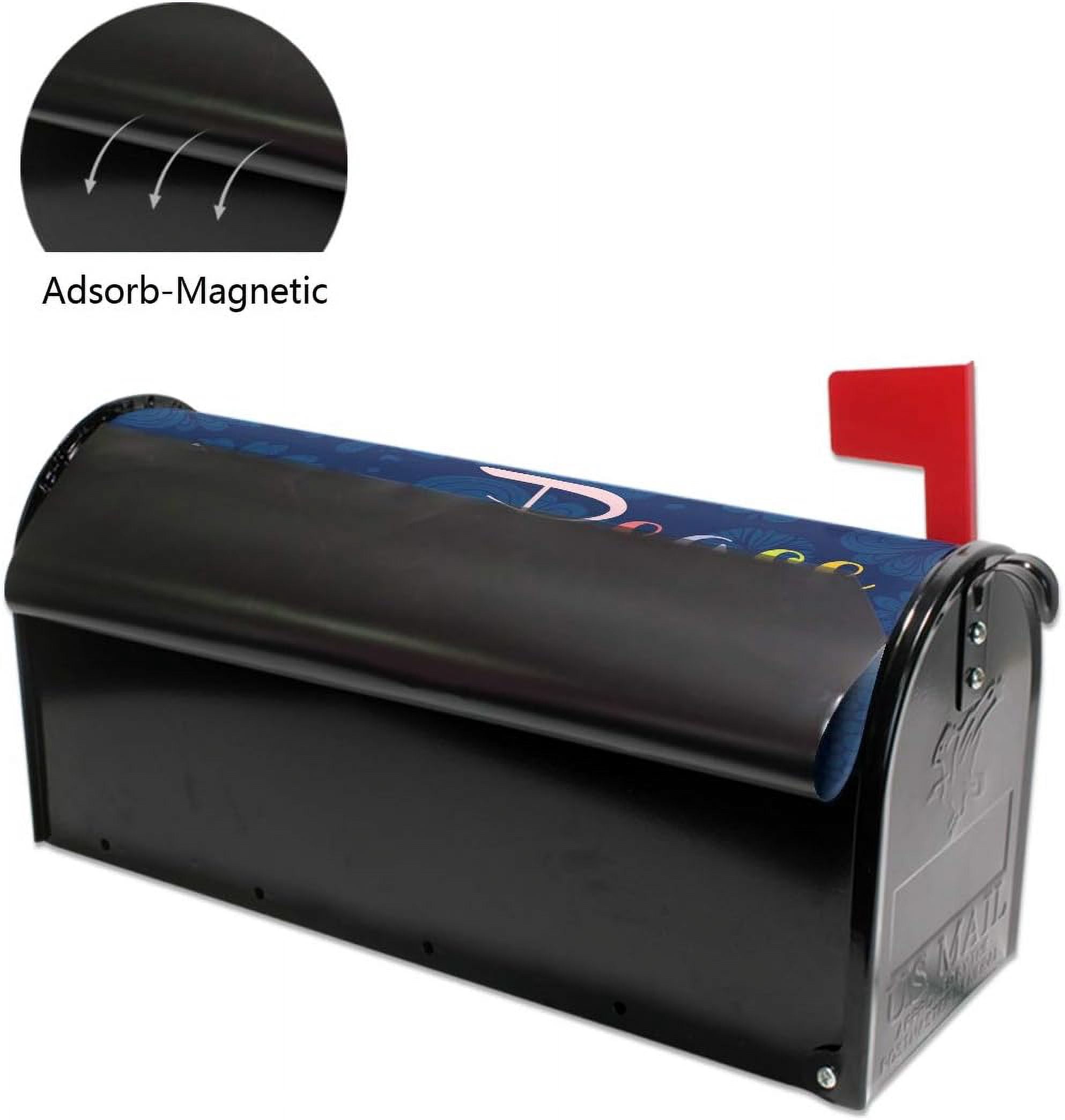 Love Peace Cute Dove Magnetic Mailbox Cover MailWraps Garden Yard Home Decor for Outside Standard Size-18"x 20.8"\u2026