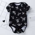thumbnail image 5 of URMAGIC Baby Boy Girl Short Sleeve Cute Romper Bodysuit Summer Outfit Clothes 0-24 Months, 5 of 6