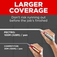 thumbnail image 6 of Thick Nib Tile Grout Pen White PECTRO - 1 Extra Nib - Grout Paint Pen Designed for Thick Grout - Restore Lines in Bathrooms & Kitchens - Waterproof Grout Repair, 6 of 7