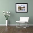 thumbnail image 3 of Trademark Fine Art 'A Playful Tail Waggin' Day' Canvas Art by Jenny Newland, White Matte, Black Frame, 3 of 4