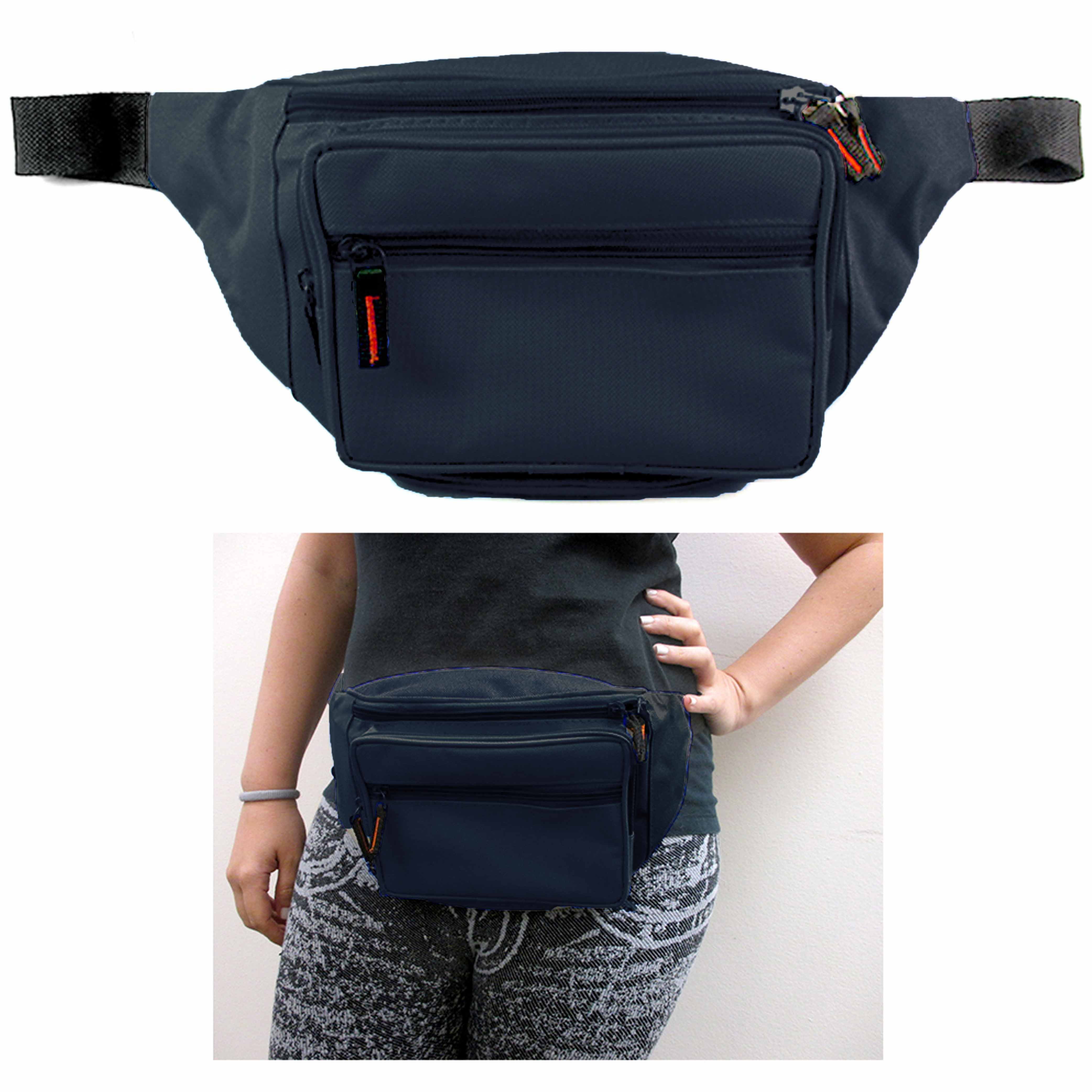 Unisex Waterproof Waist Bag Supreme Fanny Pack Hip Bum Bag Canvas