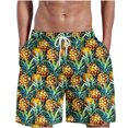 thumbnail image 2 of Puntoco Pantalones Cortos Cargo Casuales Para Hombre, Color Sólido, Con Cordón, Cintura Elástica, Pantalones Deportivos Con Bolsillos, 2 of 5