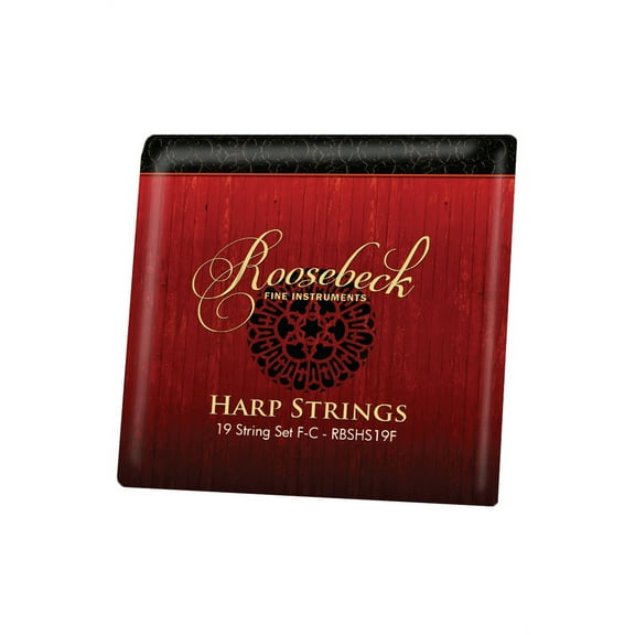 Roosebeck Harp 19-String Set F - C