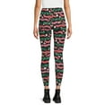 thumbnail image 3 of No Boundaries Juniors' Christmas Ankle Leggings, 3 of 5