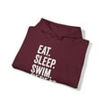 thumbnail image 4 of Swimming Hoodie, Gifts, Hooded Sweatshirt, 4 of 4