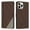Brown, variant on Case for iPhone 14 Pro, PU Leather Wallet Folio Card Holder Kickstand Shockproof Drop Protection Wrist Strap Wireless Charging Phone Case Cover Compatible with iPhone 14 Pro, Brown