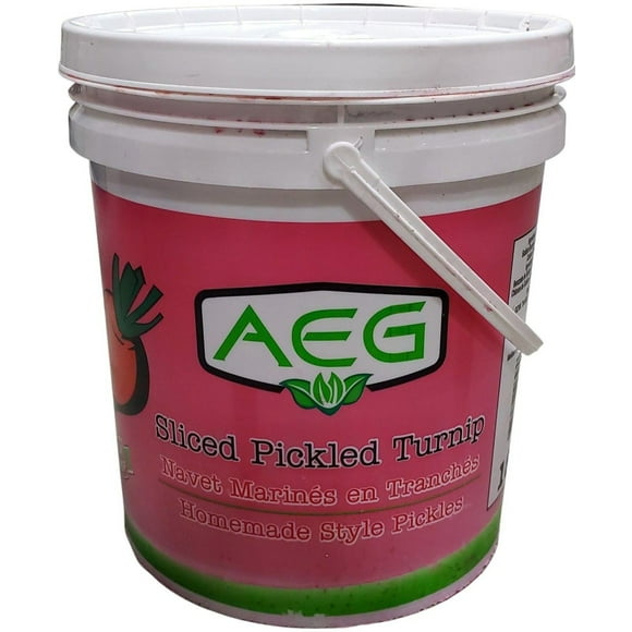 Gedik Pickled Turnip Sliced, 18 Liter