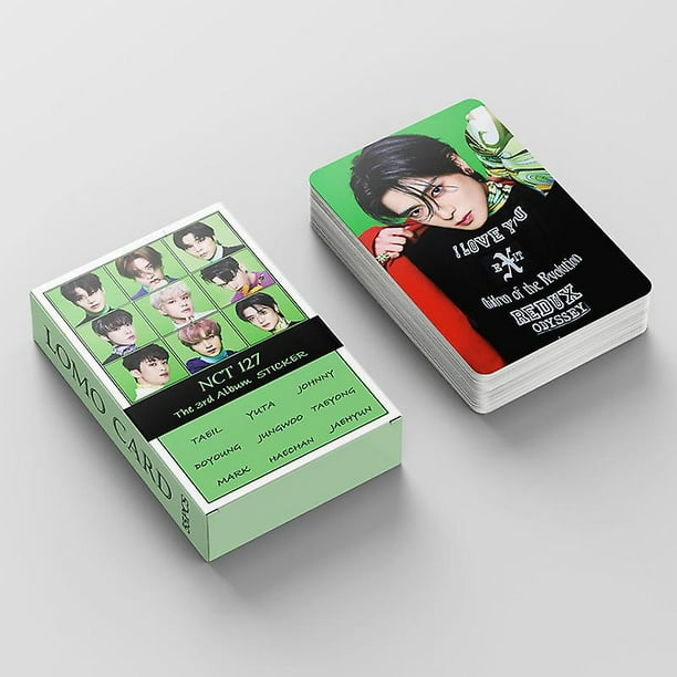 Lanbena K-pop Nct 127 Fan Photo Card 55 Pcs / set Kpop Nct127 Lomo