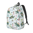 thumbnail image 1 of Balery Sea Animal Mochila Clásica Impresa Básica para Viaje, Mochila Escolar Resistente al Agua, Mochila de Lona con Correas Ajustables-Medium, 1 of 5