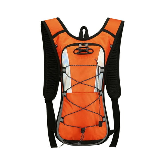 Dvumao Hydration Backpack for Hiking Running Biking – Water Backpack with Reflective Accents, Adjustable Straps