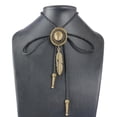 thumbnail image 3 of 2 piezas Vintage sombrero de vaquero Western Line Dance Collar Bolo Tie, 3 of 9
