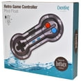 thumbnail image 6 of CocoNut Float: Retro Game Controller Pool Float - 54" x 22", Inflatable Lounge, Anti-Leak, Durable, Water Accessory, 6 of 7