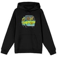 thumbnail image 4 of Shaggy, Scooby, Mystery Machine Men's Black Hoodie - S, 4 of 7