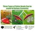 thumbnail image 5 of Floseru 2026 New Gas Weed Wacker - 52cc 2-Stroke 5 in 1 Multi-Functional Lawn Mower Hedge Trimmer Pruners Gas Powe Brush Cutter, Handheld Weed Eater for Garden and Yard Lawn, 5 of 11