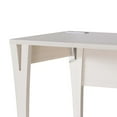 thumbnail image 4 of Wooden Desk with 1 Drawer and Side Shelf, Cream and Brown, 4 of 5