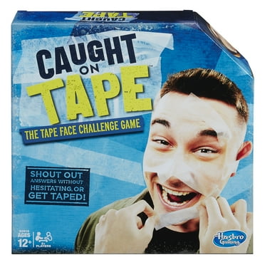 Caught on Tape - the tape face challenge game from Hasbro Gaming for ages 12 