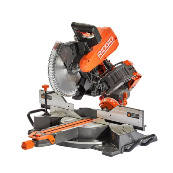 RIDGID Portable Electric 10 in. Dual-Bevel Sliding Compound Miter Saw