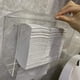 thumbnail image 5 of Dispensador de Toallas de Papel de Montaje en Pared con Tapa, Soporte de Toallas de Papel Plegado Transparente para BañO y Cocina (Perforado), 5 of 6