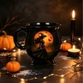 thumbnail image 4 of JHyouerji 12oz Witch Ceramic Mug 400ML Matte Spooky Halloween Brew Coffee Tea Cup Bar Tabletop Decor, 4 of 7