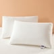 thumbnail image 4 of Almohada de grado hotel, núcleo suave de apoyo, almohada de cama de plumón sintético adecuada para dormir boca abajo, espalda y estómago, almohada de espuma de memoria de tejido amigable, núcleo de es, 4 of 7