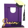 thumbnail image 1 of Tingzi 2025 Graduation Photo Frame Class of 2025 Wooden Desktop Graduation Ornament Start Of School 2025 Graduation Season Picture Frame Graduation Gift Graduation Party Decorations, 1 of 7