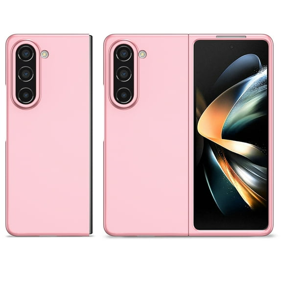 Allytech Galaxy Z Fold4 Case, Samsung Z Fold4 Cover, Ultra Slim Fit Shockproof Lightweight Anti-Scratch Protective Phone Case for Samsung Galaxy Z Fold 4 5G - Pink