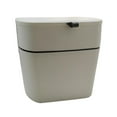 thumbnail image 1 of yuksok Hanging Trash Can Dustbin Garbage Bin for Kitchen Cabinet Door Garage Office, 1 of 9