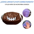 thumbnail image 4 of Sillón Puff Lunics Balón de Americano Grande Café, 4 of 6