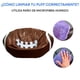 thumbnail image 4 of Sillón Puff Lunics Balón de Americano Grande Café, 4 of 6