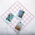 thumbnail image 5 of Uxcell 14"x14" Wire Grid Panel, 2 Pack Wall Grid Panels Board Photo Display Decor Hanging Organizer, Pink, 5 of 5