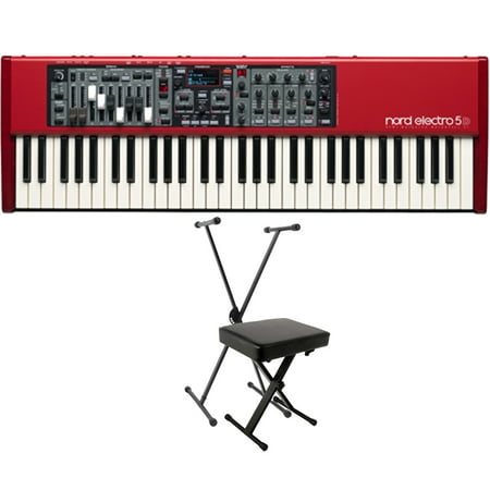 Nord 61 Note Electro 5d 61 Key Semi Weighted Waterfall Keyboard