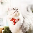 thumbnail image 4 of Adjustable Cartoon Triangle Scarf Dog Triangle Bibs Bow Tie Kitten Bandana Cat Collar Trigon Scarf Pet Supplies Cat Saliva Towel 8, 4 of 8