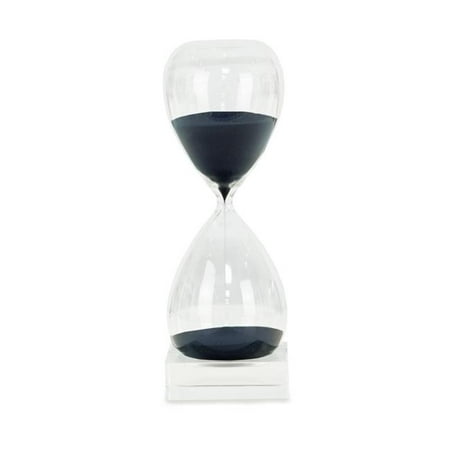 

International 60 Minute Crystal Base Navy Sand Timer